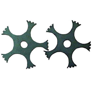 Super Grip Bull Riding Rowel – 5 Point Steel Rowel | Stockline Supply Co