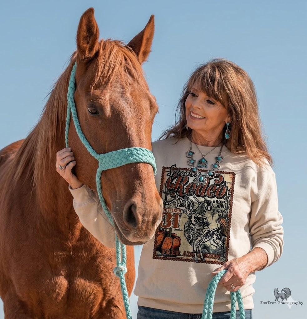 Spooky Rodeo Sweatshirt – Western Graphic Pullover | Stockline Supply Co