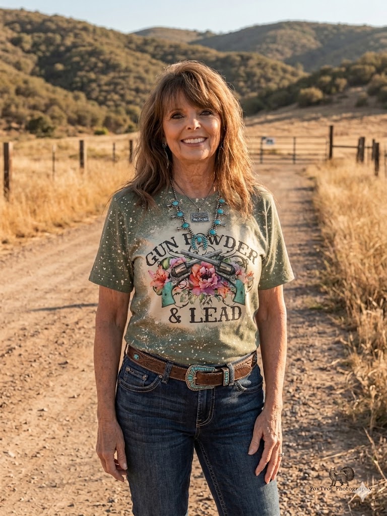 Powder and Lead Graphic Tee – Western Lifestyle T-Shirt | Apparel | Stockline Supply Co