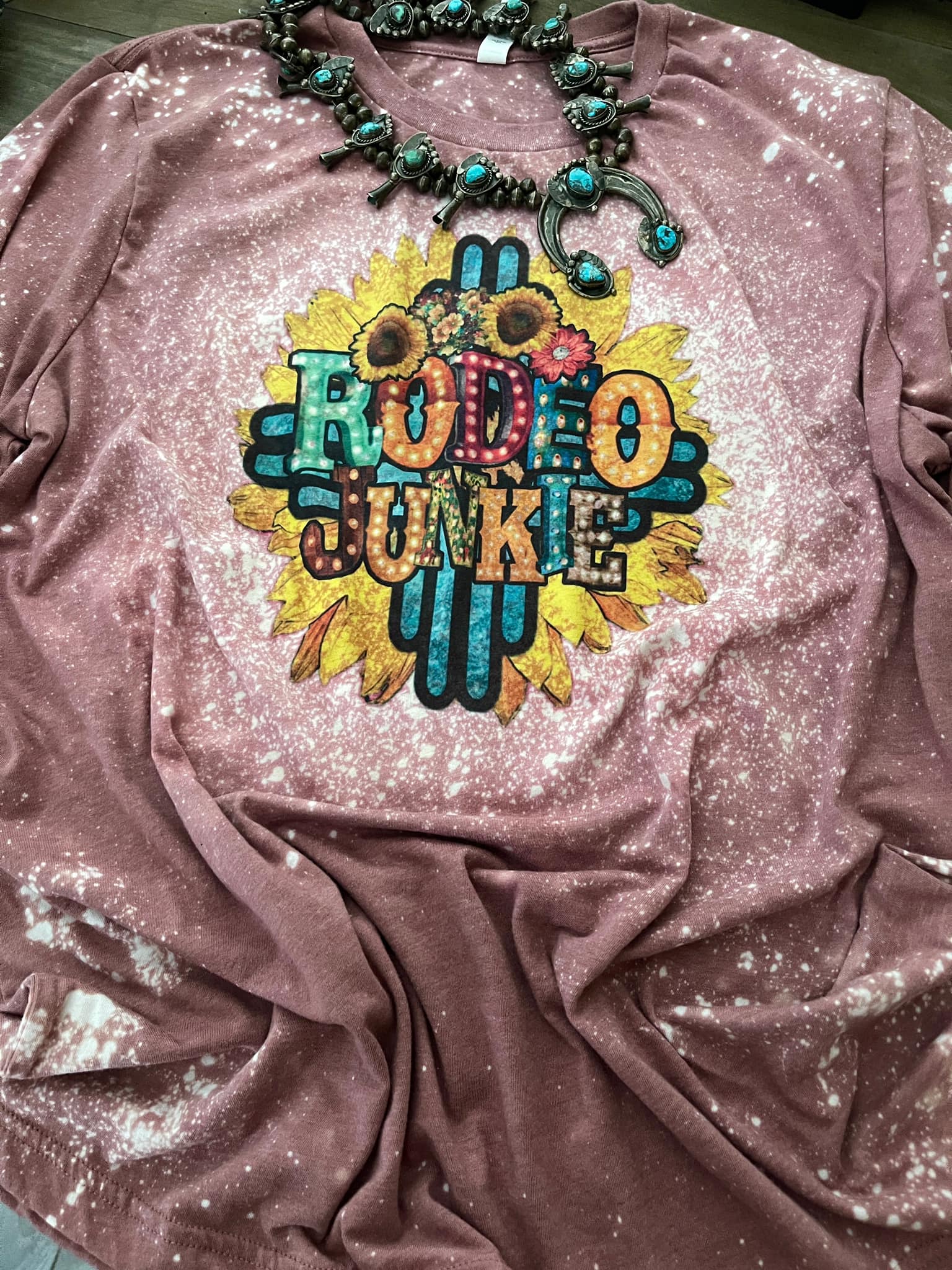 Rodeo Junkie Graphic Tee – Western Shirt | Stockline Supply Co