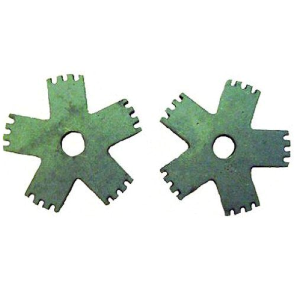 Bull Riding Spur Rowels – Pro Gripper 5 Point Steel | Stockline Supply Co