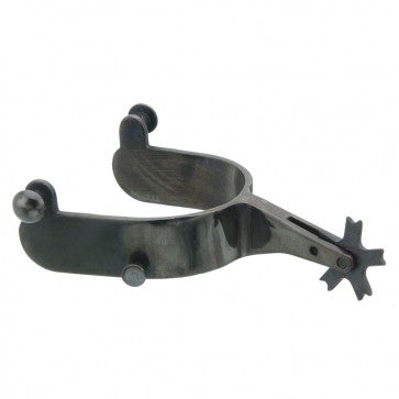 Bull Rider Steel Rodeo Spurs – Blue Steel Spurs | Stockline Supply Co