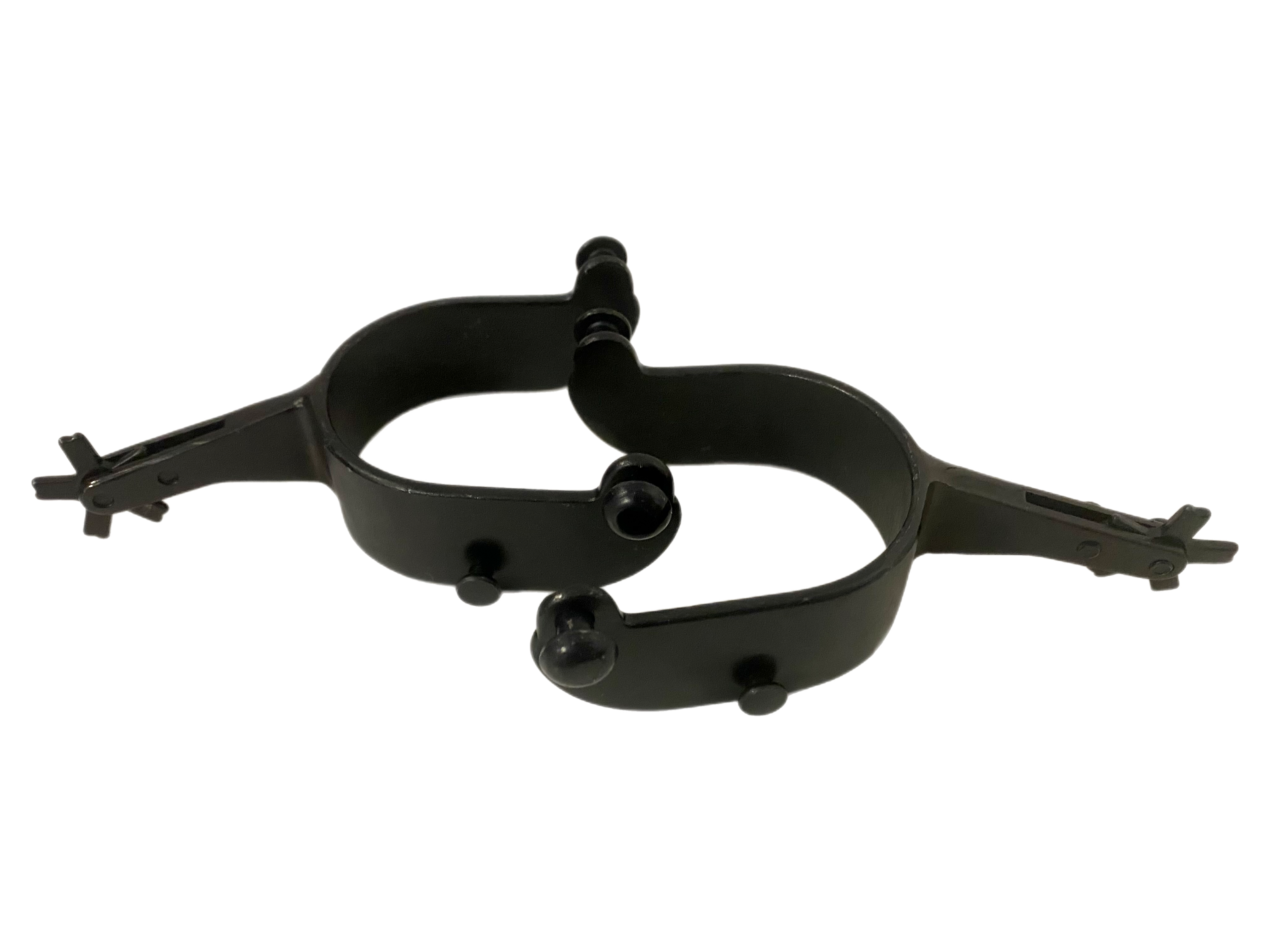 Youth Bull Riding Spurs 15 Degree Offset – Roughstock Spurs | Stockline Supply Co